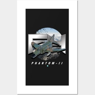 F4 Phantom II  Airforce Pilot Gift Modern Warbird Posters and Art